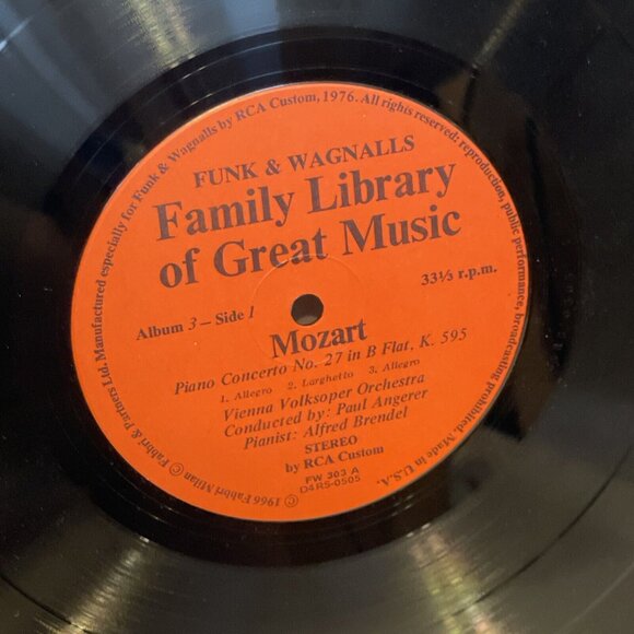The Piano Concerto In B Flat Funk & Wagnalls Family Library Of Great Music Album - Picture 10 of 12